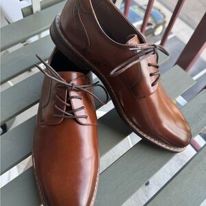 Nunn Bush Royce Plain Toe Oxford Men's Shoes